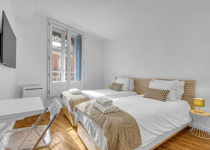 Don Capitolium - A 2 Pas De La Place Du Capitole Тулуза